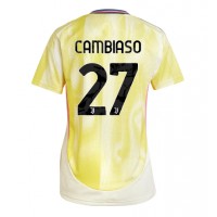 Dámy Fotbalový dres Juventus Andrea Cambiaso #27 2024-25 Venkovní Krátký Rukáv